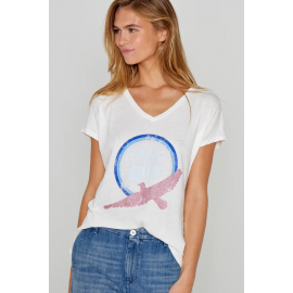 Tee-shirt Sun Blanc - Five