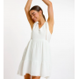 Robe blanche Simone - Art Love - leli concept store