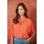 Chemise Caraïbes corail - Laure + Max - leli concept store