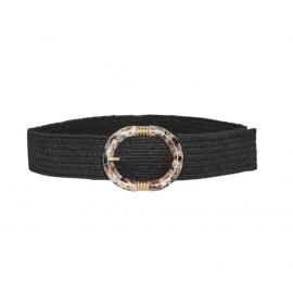 Ceinture Kalla noir - Pièces