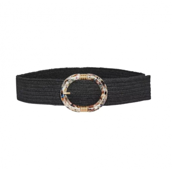 Ceinture Kalla noir - Pièces