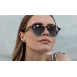 Lunettes Belmont Turquoise - Charly Therapy