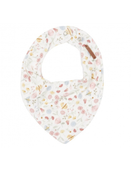 Bavoir bandana Flowers & butterflies - Little Dutch