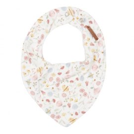 Bavoir bandana Flowers & butterflies - Little Dutch