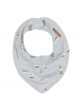 Bavoir bandana Sailors Bay - Little Dutch