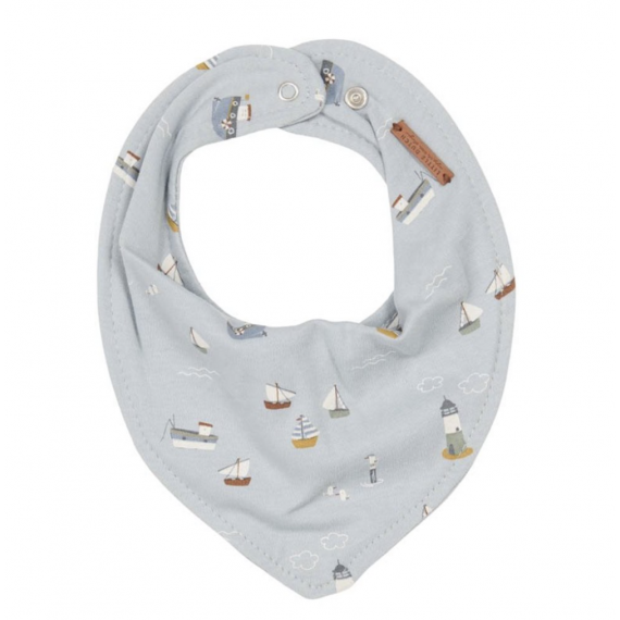 Bavoir bandana Sailors Bay - Little Dutch