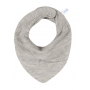 Bavoir bandana gris - Little Dutch