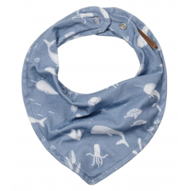 Bavoir bandana baleine - Little Dutch