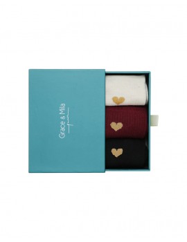Trio Chaussettes Lindsay - Grace et Mila