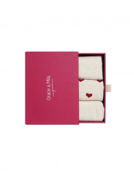 Trio Chaussettes Lino - Grace et Mila
