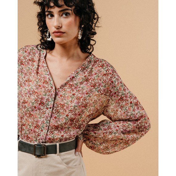 Blouse Marjorie imprime floral - Grace et Mila - leli concept store