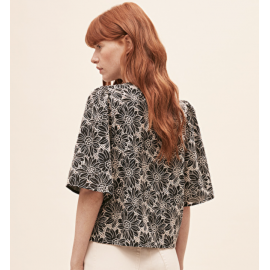 Blouse noir LIAM - Suncoo