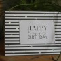 Carte Happy Birthday black - Raeder - leli concept store