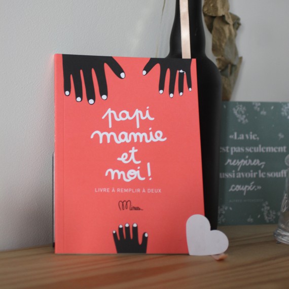 Cahier d'activités Papi, Mamie et Moi -  Editions Minus - leli