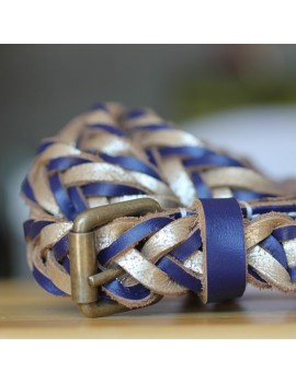 Ceinture Nadine Bleue -  Pieces