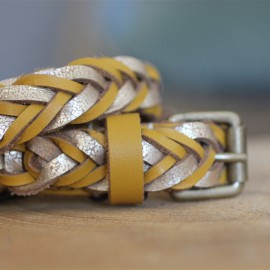 Ceinture Nadine Jaune -  Pieces - leli concept store