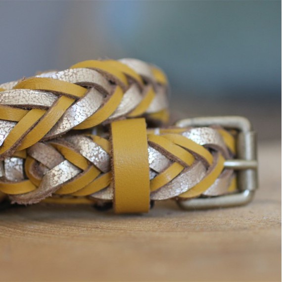 Ceinture Nadine Jaune -  Pieces - leli concept store