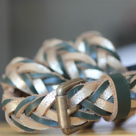 Ceinture Nadine kakie -  Pieces  leli concept store
