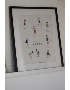 Affiche Jeu de récré - minimel