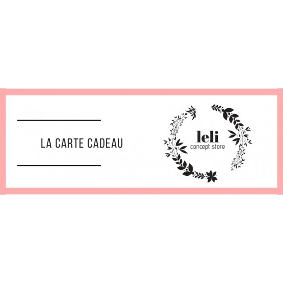 E-carte cadeau 100€ The LELI