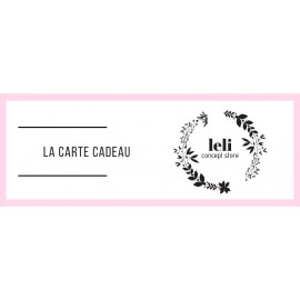 E-carte cadeau 75€ The LELI