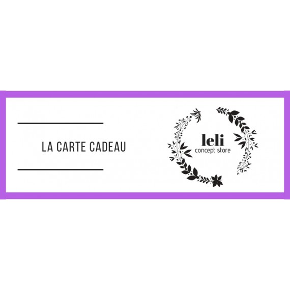 E-carte cadeau 150€ The LELI