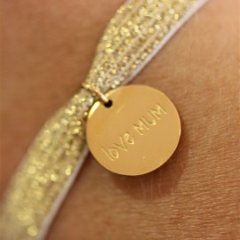 Bracelet médaille Maman - leli concept store