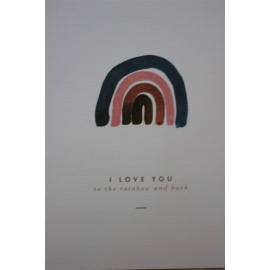 Carte Rainbow - All The way To Say - leli concept store
