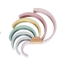 Arc en ciel en bois rose - Little Dutch