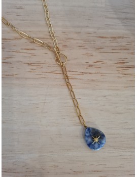 Collier Néa bleu