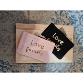 Pochette Love Family - leli concept store