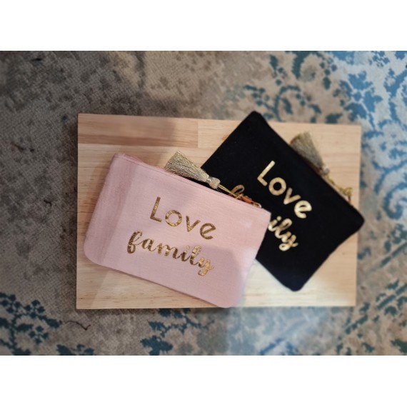 Pochette Love Family - leli concept store