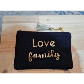 Pochette Love Family - leli concept store