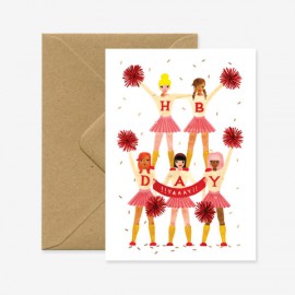 Carte PomPom Girls - All The Ways To Say - leli concept store