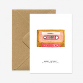 Carte Cassette - All The Ways To Say - leli concept store