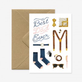 Carte Best Dad Ever -all the ways to say - leli concept store