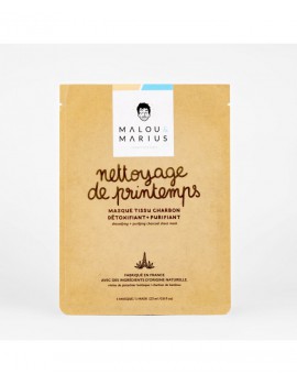 Masque Nettoyage de printemps - Homme - Malou et Marius