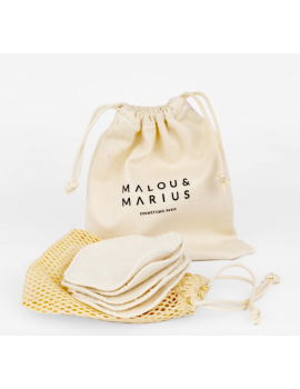 Kit lingettes démaquillantes - Malou et Marius