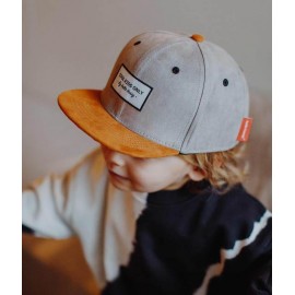 Casquette daim gris - Hello Hossy