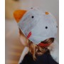 Casquette daim gris - Hello Hossy