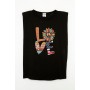 Tee-shirt Love Fleurs - Five Jeans