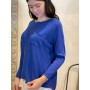 Pull Loreta indigo - Rue Mazarine