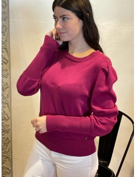 Pull Jaline fuchsia - La Petite Etoile