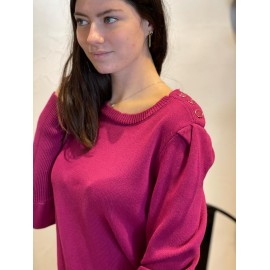 Pull Jaline fuchsia - La Petite Etoile