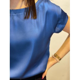 Tee-shirt Rise bleu électrique - Vila Clothes