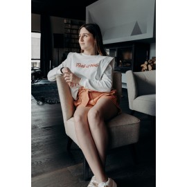 Sweat Feel Good blanc - Rue Mazarine