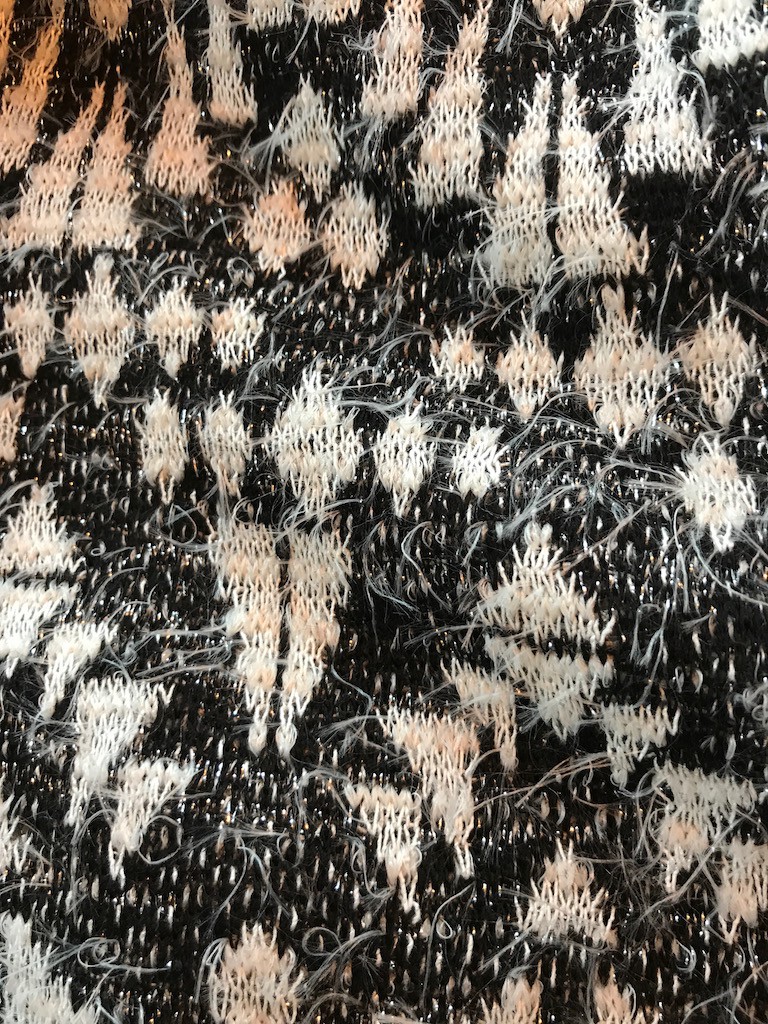 Noir/Blanc lurex